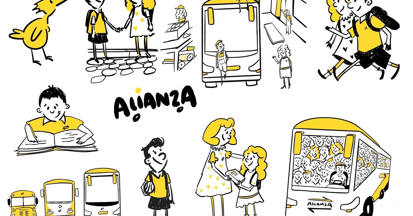 Alianza Travi brand identity hero image